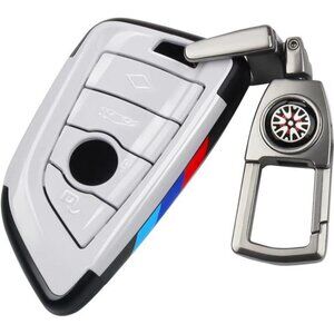 NEW BMW Key Fob Cover Key Chain X3 X5 3 5 7 Series X1 X2 X6
